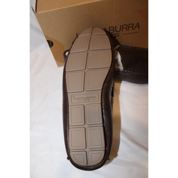 Koolaburra By Ugg Men's Tipton Smooth Slippers BROWN NIB - Picture 6 of 6